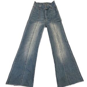 Flying Tomato Blue Flare & Wide Leg Jeans